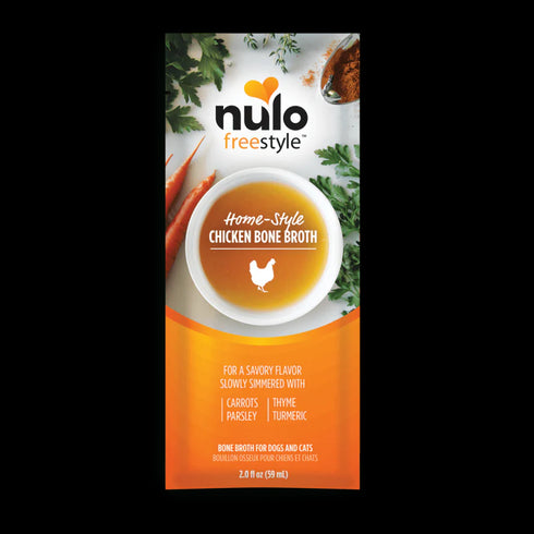 Nulo Homestyle Bone Broth Cat & Dog Food Topper - Chicken - 2oz Pouch